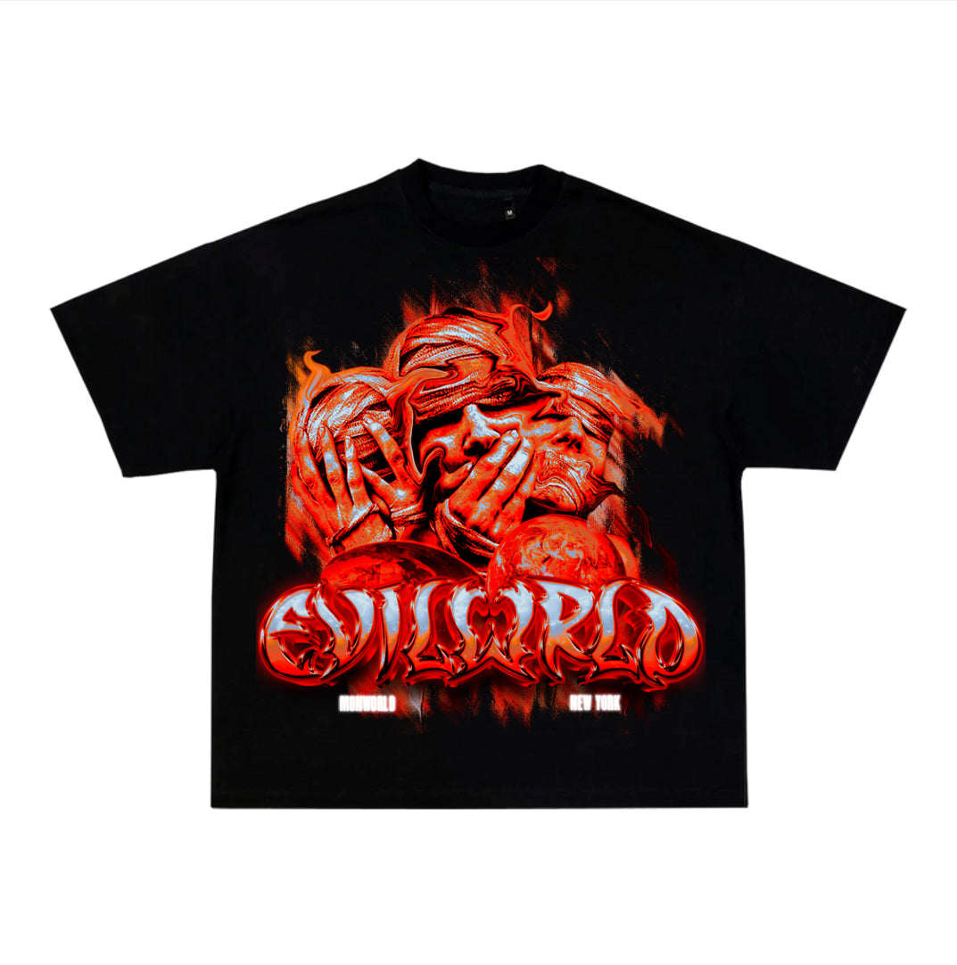 EvilWrld No Evil Tee