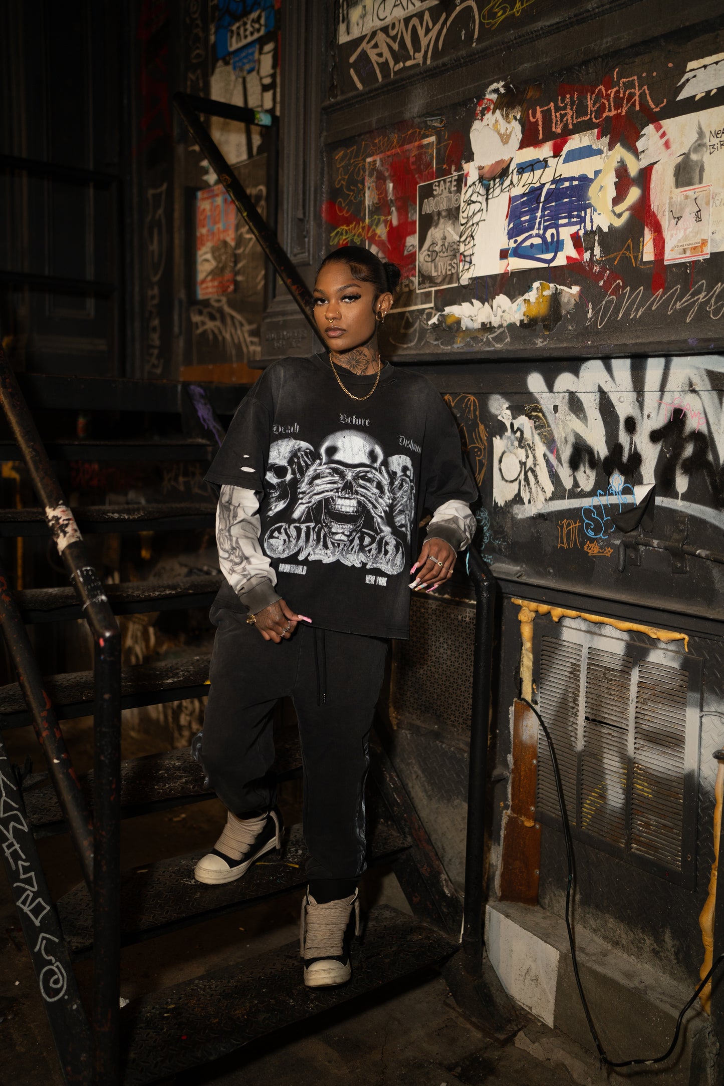 Death B4 Dishonor long sleeve Tee